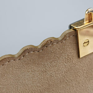 Pre-owned Fendi Studded Kan I Black Leather 8M0381 shoulderbag | stylenewstar