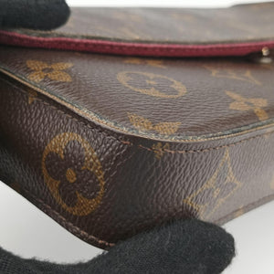 Secondhand Louis Vuitton Pochette FeLICIE Brown Monogram Canvas M61276 shoulderbag | stylenewstar
