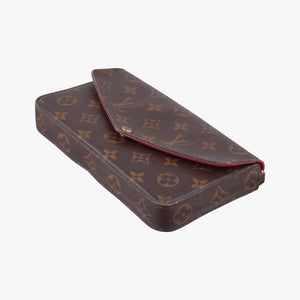 Secondhand Louis Vuitton Pochette FeLICIE Brown Monogram Canvas M61276 shoulderbag | stylenewstar