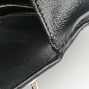 Vintage Prada Electra Studded Black Leather×Saffiano leather 1BD120 shoulderbag | stylenewstar