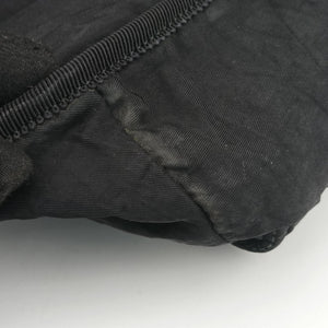 Pre-owned Gucci 80s Patch Black Nylon 536842 bum bag/waist bag | stylenewstar