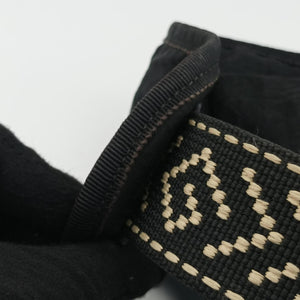 Pre-owned Gucci 80s Patch Black Nylon 536842 bum bag/waist bag | stylenewstar