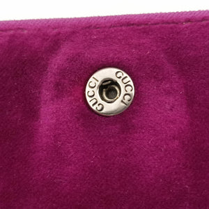 Pre-owned Gucci Dionysus Purple velour×Leather 476432 shoulderbag | stylenewstar