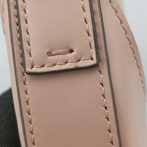 Pre-owned Fendi Cookie Mini Pink Leather 8BS065 shoulderbag | stylenewstar