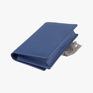 Pre-owned Yves Saint Laurent KATE Blue Leather 452159 shoulderbag | stylenewstar