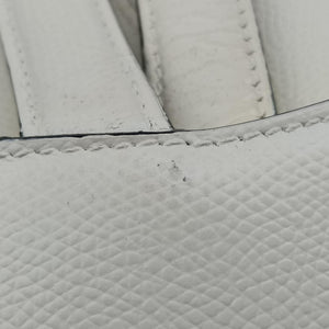 Pre-owned Christian Dior Saddle White Leather shoulderbag | stylenewstar
