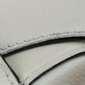 Pre-owned Christian Dior Saddle White Leather shoulderbag | stylenewstar