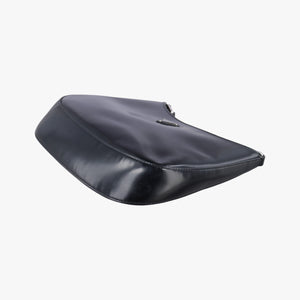 Pre-owned Prada Cleo Black brushed leather 1BC499 shoulderbag | stylenewstar