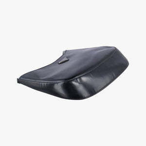 Pre-owned Prada Cleo Black brushed leather 1BC499 shoulderbag | stylenewstar