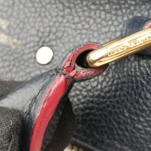 Secondhand Louis Vuitton Speedy Bandouliere 30 NM Noir Monogram Empreinte M42406 handbag | stylenewstar