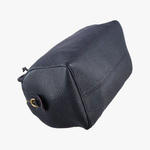 Secondhand Louis Vuitton Speedy Bandouliere 30 NM Noir Monogram Empreinte M42406 handbag | stylenewstar
