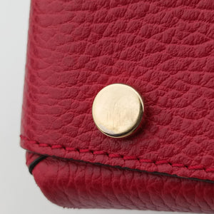 Pre-owned Gucci Interlocking G Red Leather 510302 shoulderbag | stylenewstar