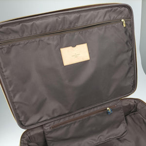 Pre-owned Louis Vuitton Pegase 50 Brown Monogram Canvas × Vachetta Leather M23251 suitcase | stylenewstar