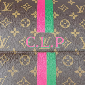 Pre-owned Louis Vuitton Pegase 50 Brown Monogram Canvas × Vachetta Leather M23251 suitcase | stylenewstar