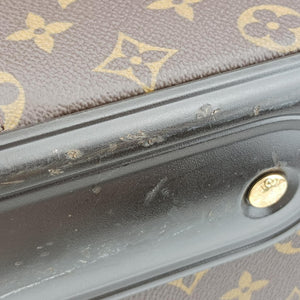 Pre-owned Louis Vuitton Pegase 50 Brown Monogram Canvas × Vachetta Leather M23251 suitcase | stylenewstar