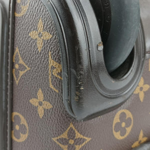 Pre-owned Louis Vuitton Pegase 50 Brown Monogram Canvas × Vachetta Leather M23251 suitcase | stylenewstar