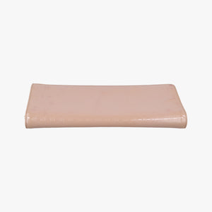 Pre-owned Gucci Microguccissima Broadway Camel Patent Leather 339249 long-wallet | stylenewstar