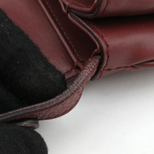 Pre-owned Gucci Arli Burgundy Leather 550129 shoulderbag | stylenewstar
