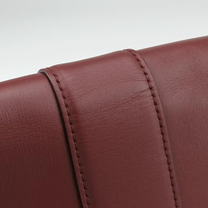 Pre-owned Gucci Arli Burgundy Leather 550129 shoulderbag | stylenewstar