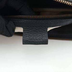 Pre-owned Gucci Ride Black Leather 269963 shoulderbag | stylenewstar