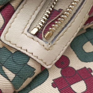 Pre-owned Gucci Bamboo White Leather 169976 shoulderbag | stylenewstar