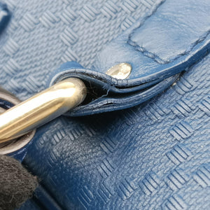 Vintage Gucci Diamante Blue Leather 208463 shoulderbag | stylenewstar