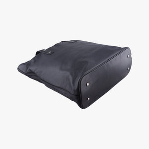 Pre-owned VERSACE Tote Black Leather handbag | stylenewstar