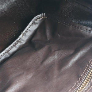 Pre-owned Christian Dior Trotter Brown Canvas×Leather handbag | stylenewstar