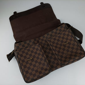 Pre-owned Louis Vuitton BROADWAY EBENE Damier Canvas N42270 shoulderbag | stylenewstar