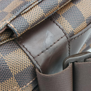 Pre-owned Louis Vuitton NAVIGLIO EBENE Damier Canvas N45255 shoulderbag | stylenewstar