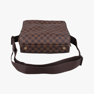 Pre-owned Louis Vuitton NAVIGLIO EBENE Damier Canvas N45255 shoulderbag | stylenewstar