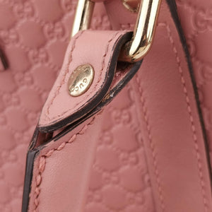 Secondhand Gucci Microguccissima Pink Leather 449663 shoulderbag | stylenewstar