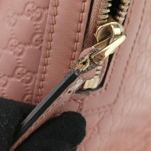 Secondhand Gucci Microguccissima Pink Leather 449663 shoulderbag | stylenewstar