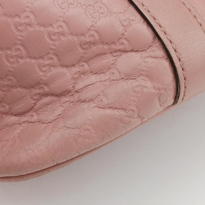 Secondhand Gucci Microguccissima Pink Leather 449663 shoulderbag | stylenewstar
