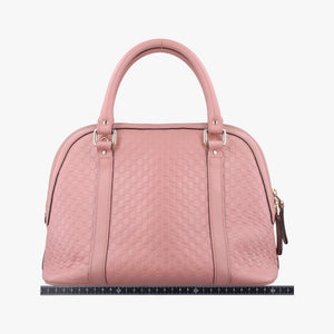 Secondhand Gucci Microguccissima Pink Leather 449663 shoulderbag | stylenewstar