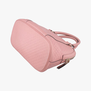 Secondhand Gucci Microguccissima Pink Leather 449663 shoulderbag | stylenewstar