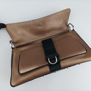 Vintage Christian Dior Hardcore Golden Canvas shoulderbag | stylenewstar