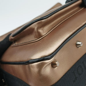Vintage Christian Dior Hardcore Golden Canvas shoulderbag | stylenewstar