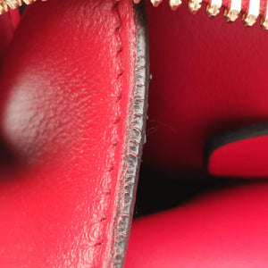 Pre-owned Prada Esplanade Red SAFFIANO Leather 1BA046 handbag | stylenewstar
