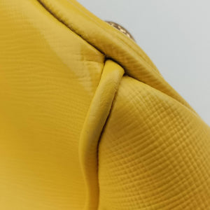 Pre-owned Prada Galleria Yellow SAFFIANO Leather BN2274 shoulderbag | stylenewstar