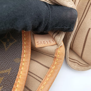 Pre-owned Louis Vuitton NEVERFULL GM Brown Monogram Canvas M40156 handbag | stylenewstar