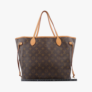Pre-owned Louis Vuitton NEVERFULL GM Brown Monogram Canvas M40156 handbag | stylenewstar
