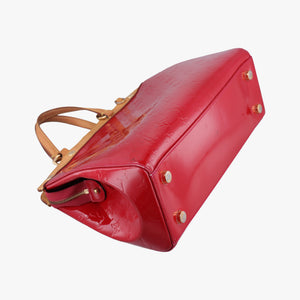 Pre-owned Louis Vuitton Brea MM ROSE INDIEN Vernis M91798 shoulderbag | stylenewstar