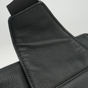 Pre-owned Christian Dior Saddle Black Leather shoulderbag | stylenewstar