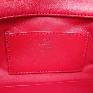 Pre-owned Louis Vuitton GO-14MINI red Leather M51000 shoulderbag | stylenewstar