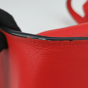 Vintage Loewe Hammock Medium Red Leather shoulderbag | stylenewstar