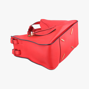 Vintage Loewe Hammock Medium Red Leather shoulderbag | stylenewstar