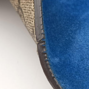 Pre-owned Gucci Dionysus beige×blue PVC coated canvas × suede 403348 shoulderbag | stylenewstar