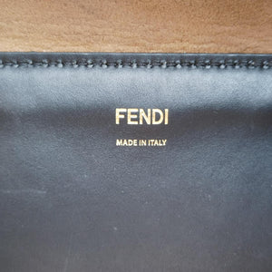 Vintage Fendi Sunshine Black Leather 8BH372 shoulderbag | stylenewstar