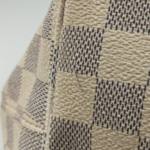 Vintage Louis Vuitton Neverfull MM Azur Damier Canvas N51107 shoulderbag | stylenewstar